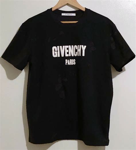 givenchy distressed t shirt grailed|Givenchy T Shirt Distressed .